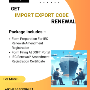 Import Export Certificate - Renewal/ Amendment