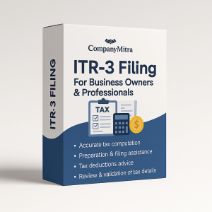 ITR-3 Filing – For Business Owners & Professionals