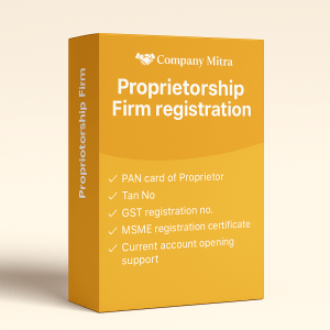 Proprietorship Firm registration