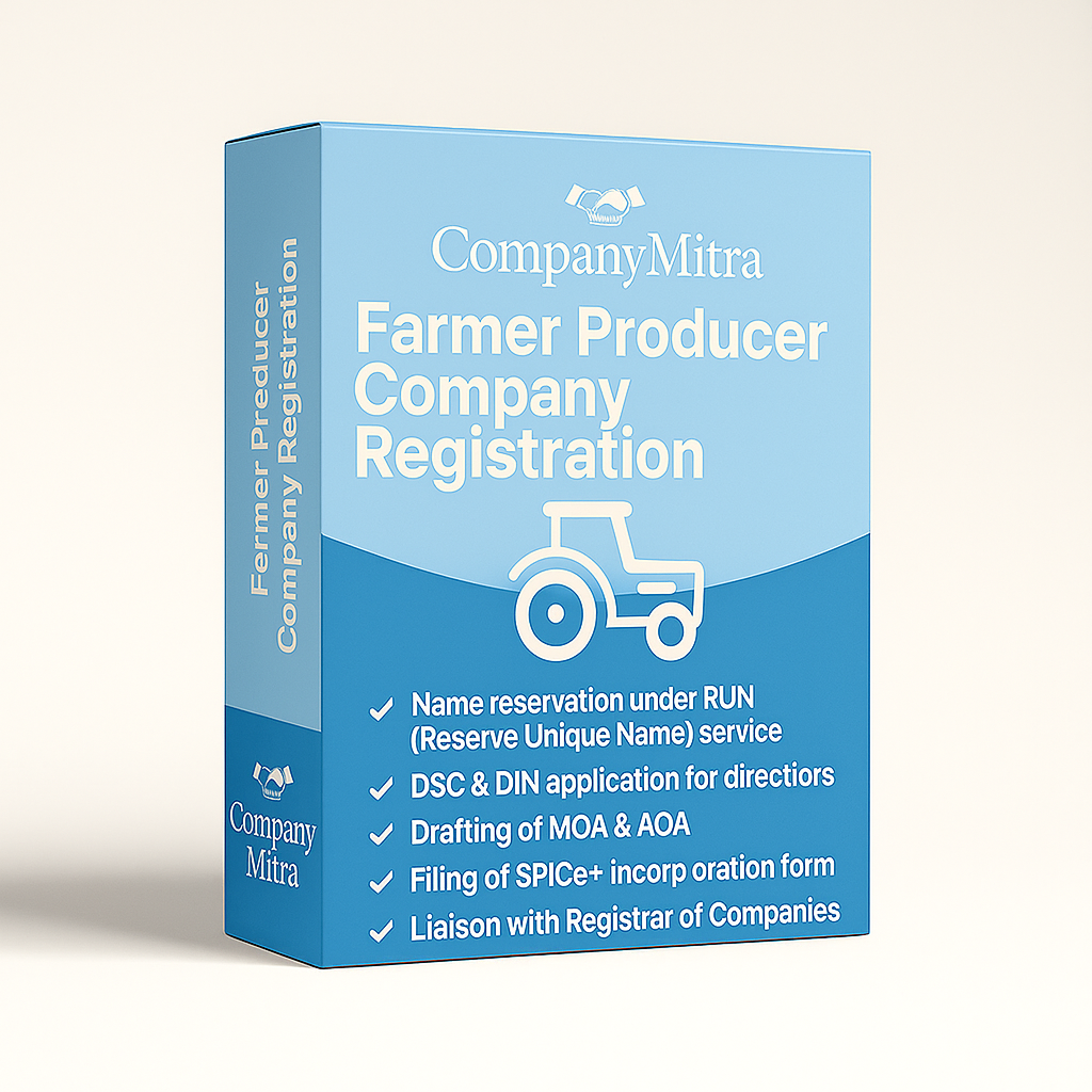 Farmer Producer Company Registration