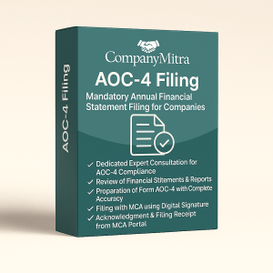 AOC-4 Filing – Mandatory Annual Financial Statement Filing for Companies