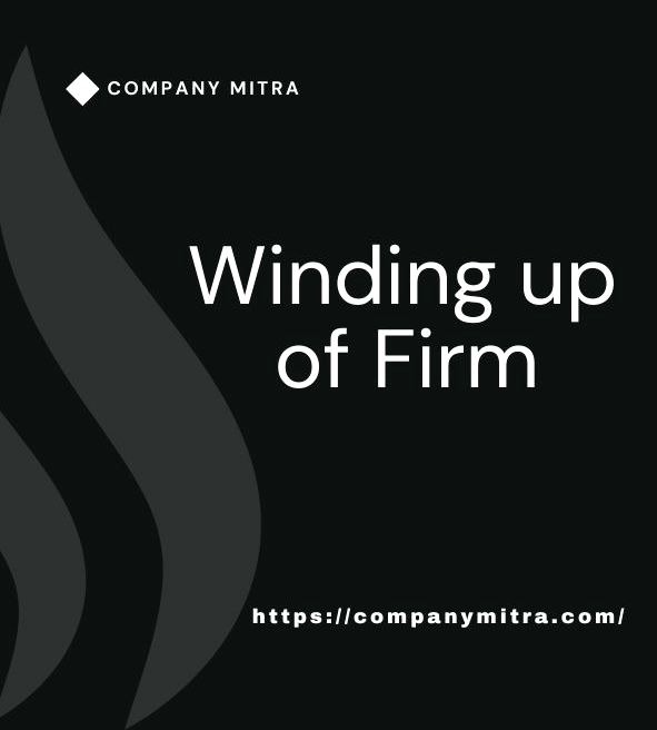 Winding up of Firm