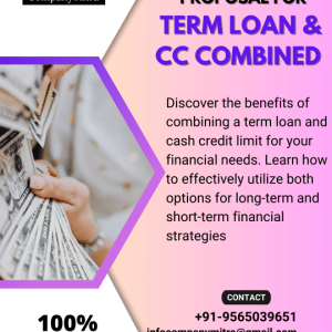 Proposal for Term Loan & CC Combined