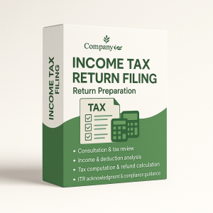 ITR-6 Income Tax Return Filing Company