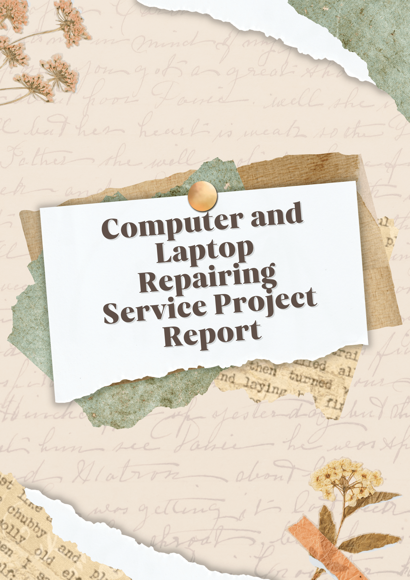 Computer and Laptop Repairing Service Project Report