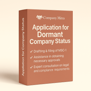 Application for Dormant Company Status