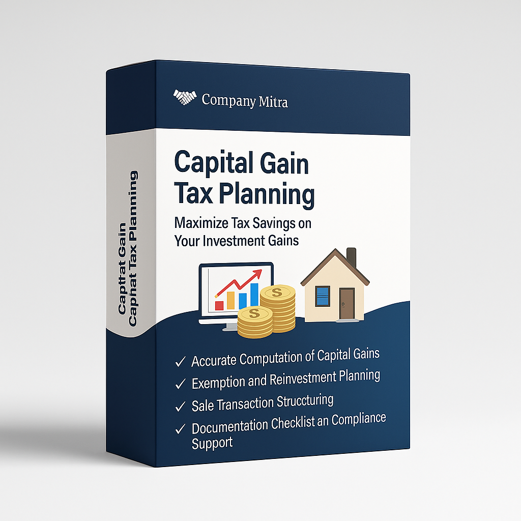 Capital Gain Tax Planning – Maximize Tax Savings on Your Investment Gains