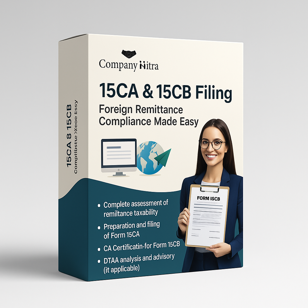 15CA & 15CB Filing – Foreign Remittance Compliance Made Easy