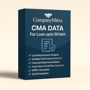 CMA DATA LOAN UPTO 50 LAKH
