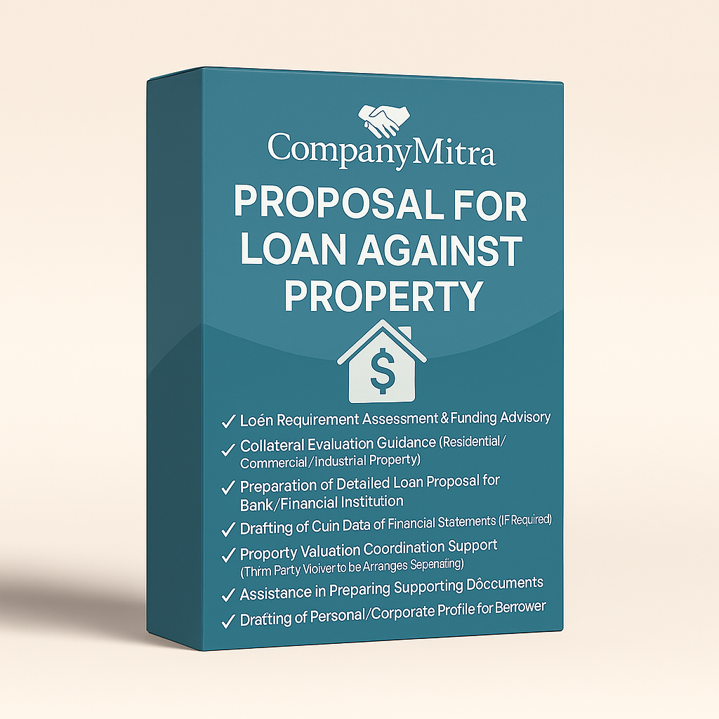 Proposal for loan against property