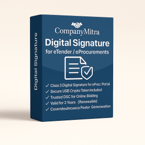 Digital Signature for eTender & eProcurements