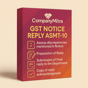 GST Notice Reply ASMT-10