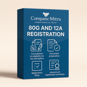 80G and 12A Registration