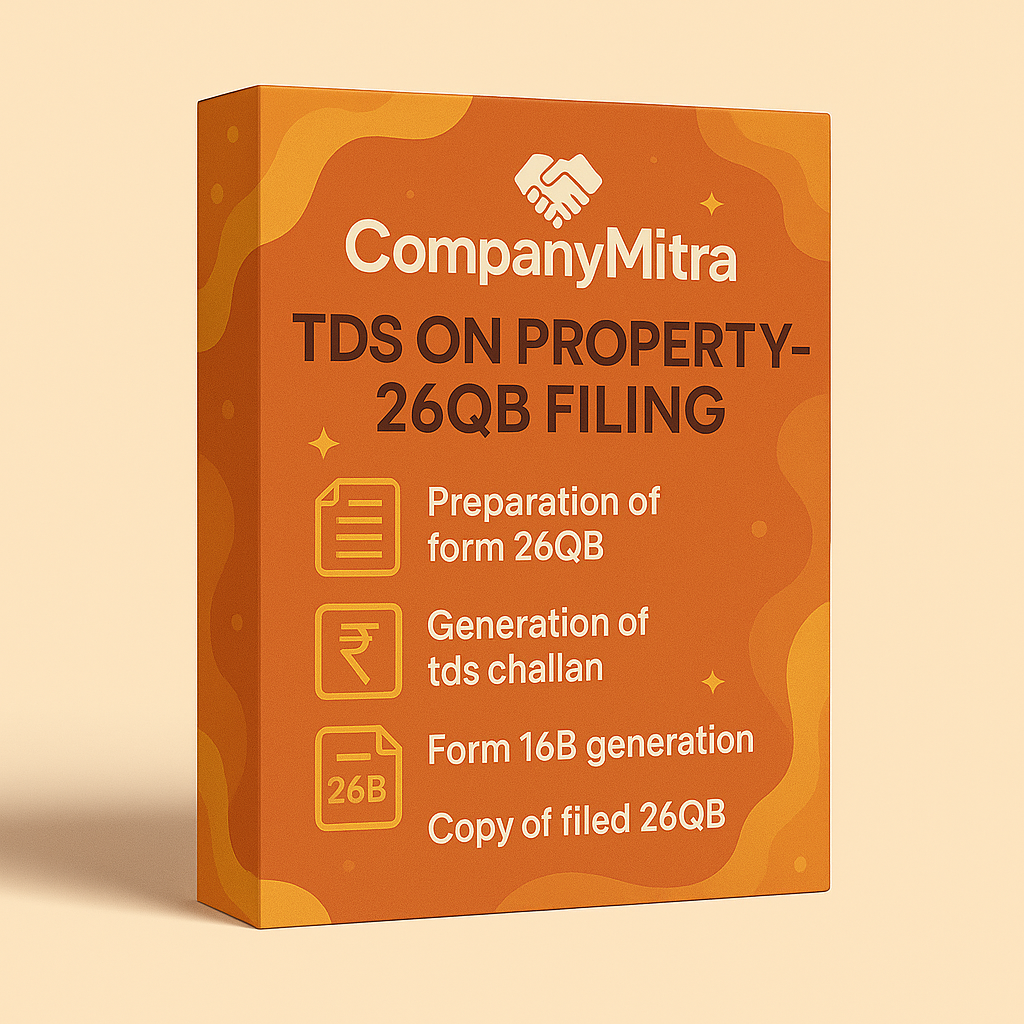 TDS on Property - 26QB Filing Services